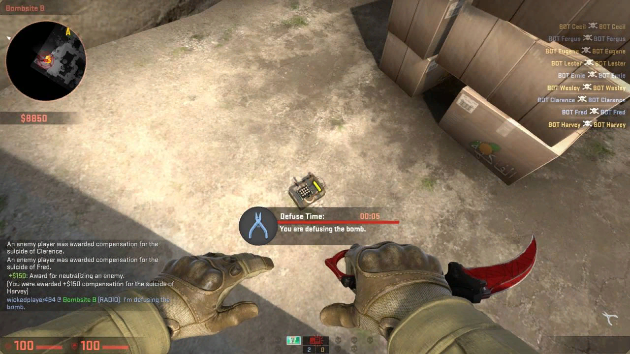 How To Defuse Bomb in CS:GO 2 3