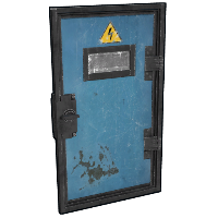 Armored Metal Door